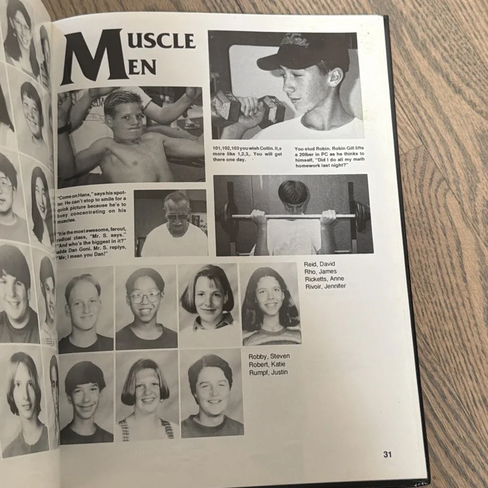 ORIGINAL 1995 REDWOOD MIDDLE SCHOOL YEARBOOK/ANNUAL/JOURNAL/SARATOGA, CALIFORNIA